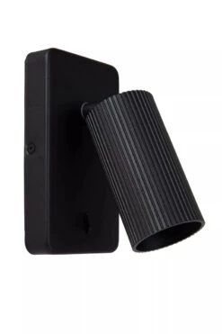 Clubs Vegglampe - Svart -Lightup Butikk Clubs vegglampe Svart Vegglamper Lucide LC092391130 2