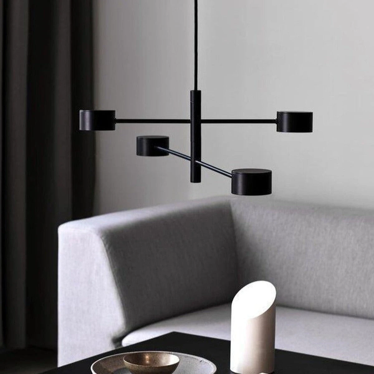 Nordlux Clyde Takpendel Cross - Svart 3 Nordlux Clyde Takpendel Cross - Svart