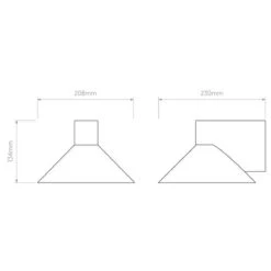 Conic Vegglampe IP44 -Lightup Butikk Conic vegglampe IP44 Baderomsbelysning vegglamper Astro Lighting Asg 1451002 14