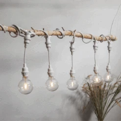 Star Trading Connecta Lampeholder Nedheng 5 Pakning - Hvit -Lightup Butikk Connecta lampeholder nedheng 5 pakning Hvit Connecta Star Trading 418 56 4