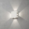 Konstsmide Cremona Vegglampe 4x3W LED - Hvit
