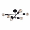 Cross Taklampe 6 Lys - Svart -Lightup Butikk Cross taklampe 6 lys Svart Taklamper Ms belysning 9400305221 1