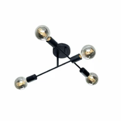 Cross Tak/vegglampe 4 Lys