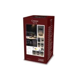 Konstsmide Crotone Lanterne Bord/gulv 30 Cm IP54 Oppladbar USB/Solcelle - Svart -Lightup Butikk Crotone lanterne bordgulv 30 cm IP54 oppladbar USBSolcelle Svart Utebelysning Hagebelysning Konstsmide 7822 750 7