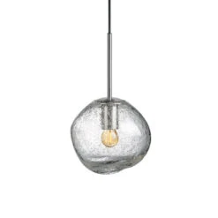 Crystal Stone Ø25- Klar M/Soda / Stål