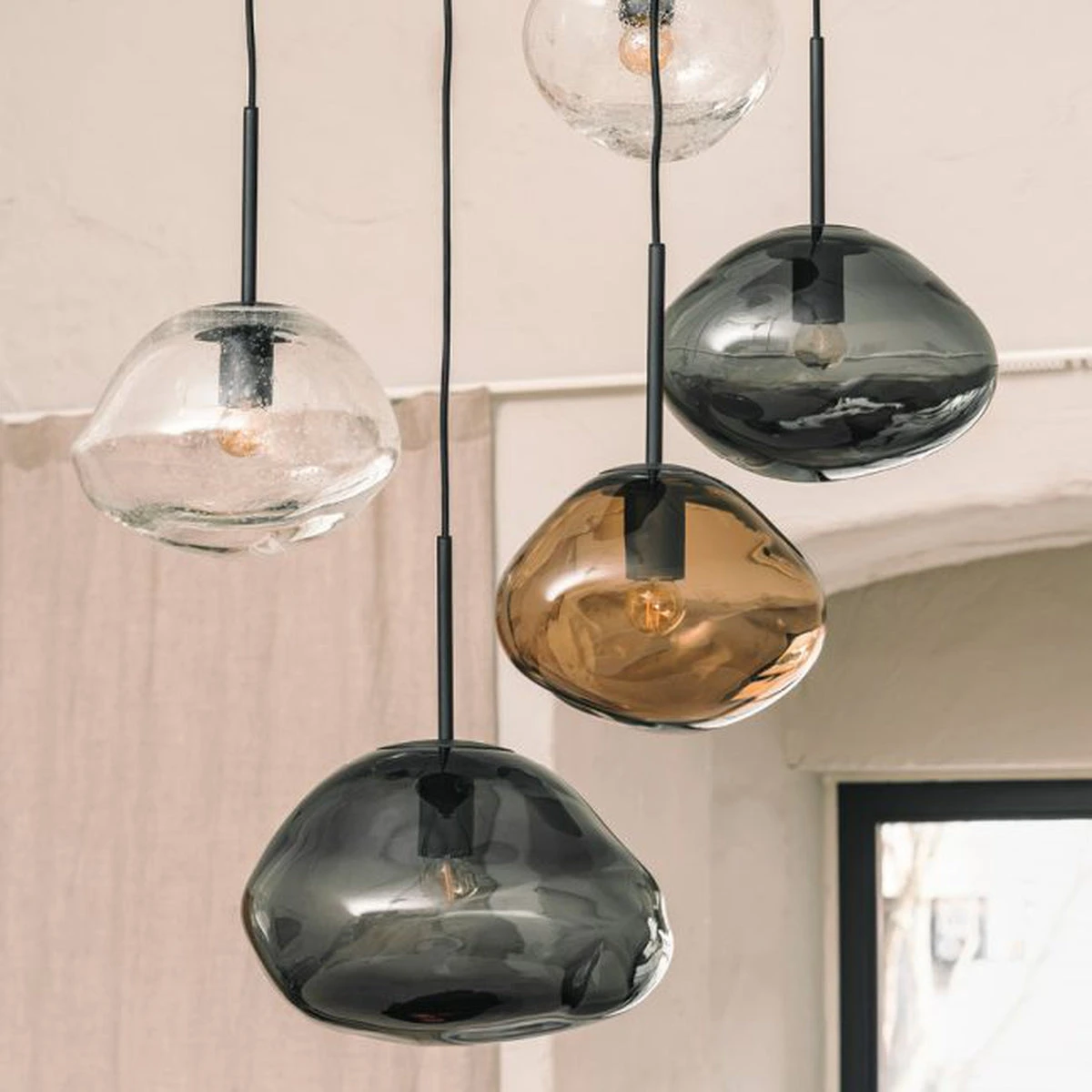 Crystal Stone Ø25- Klar M/Soda / Stål 5 Crystal Stone Ø25- Klar M/Soda / Stål - Bilde 3