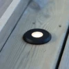 Markslöjd Decklight 0,8W - Garden 24 - Svart -Lightup Butikk Decklight 08W Garden 24 Svart Utebelysning Garden 24 Markslojd Mrk 107284 1