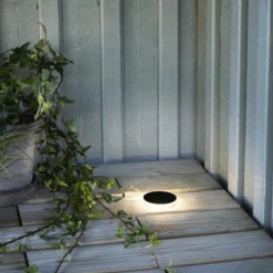 Markslöjd Decklight 3w 60mm - Garden 24 - Svart -Lightup Butikk Decklight 3w 60mm Garden 24 Svart Utebelysning Garden 24 Markslojd Mrk 106935 4