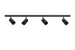 Designline Tube Pro Komplett 1.9 Meter Spotskinne Med 4 Spotter GU10 - Svart