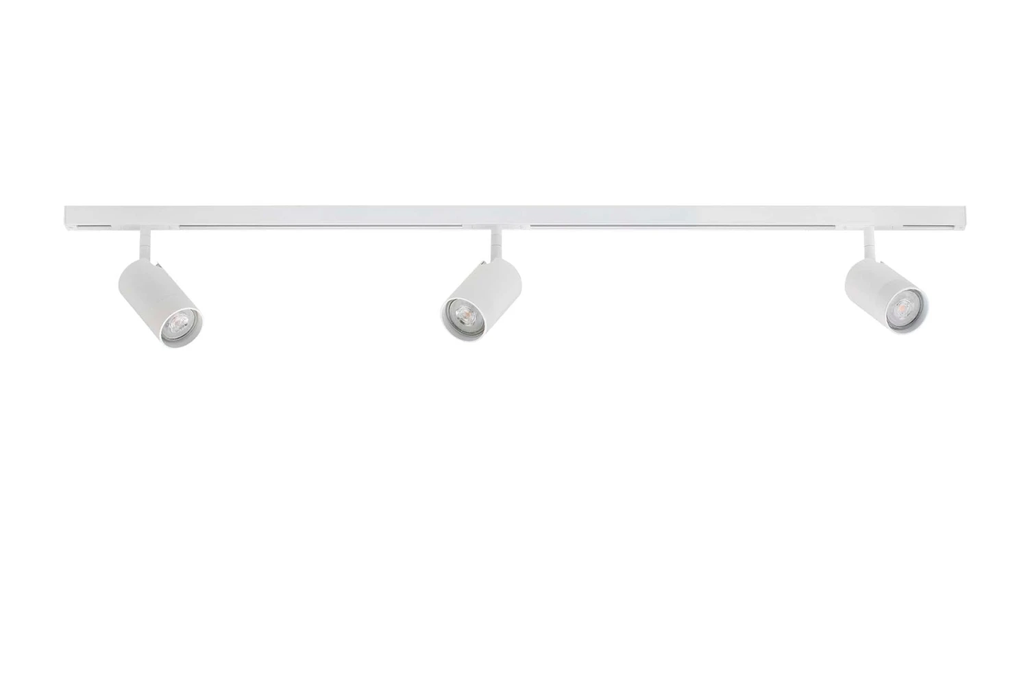 Designline Tube Komplett 1 Meter Spotskinne Med 3 Spotter GU10 - Hvit 3 Designline Tube Komplett 1 Meter Spotskinne Med 3 Spotter GU10 - Hvit