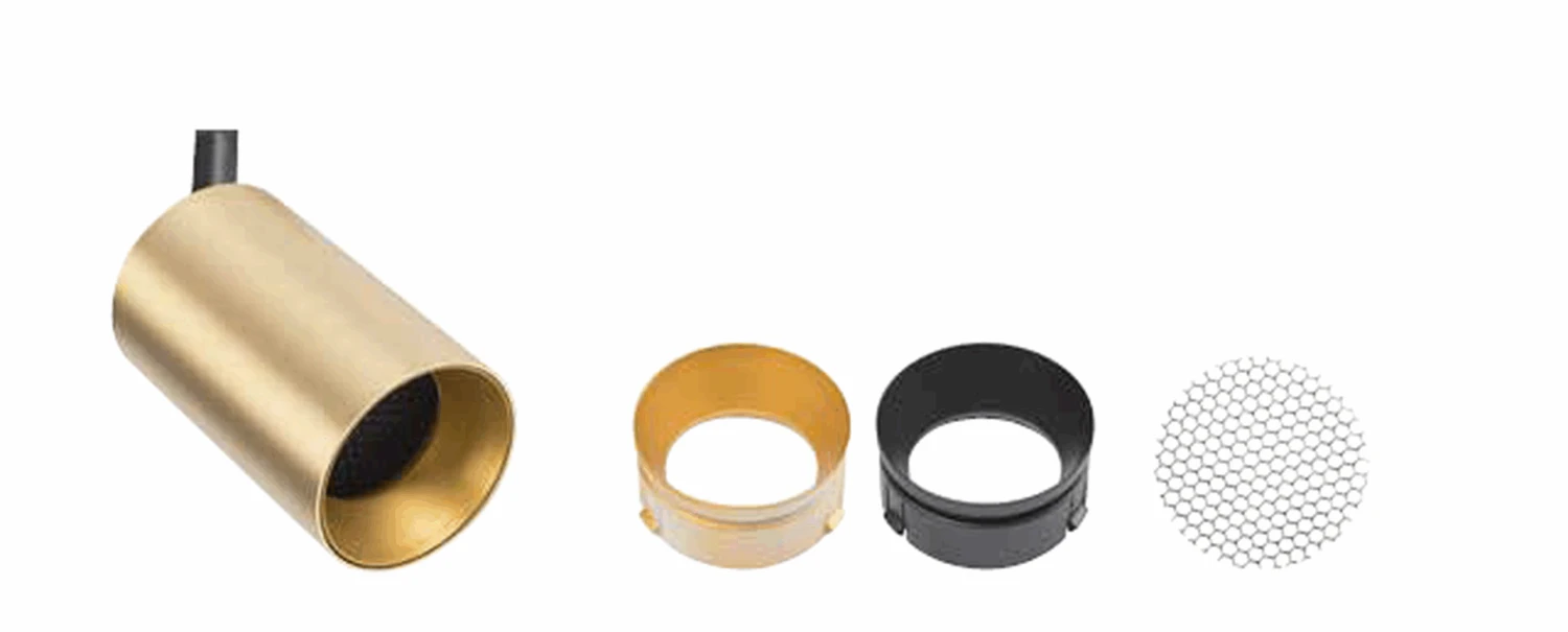 Designline Tube Pro Enkel Spot GU10 - Messingfarget 5 Designline Tube Pro Enkel Spot GU10 - Messingfarget - Bilde 3