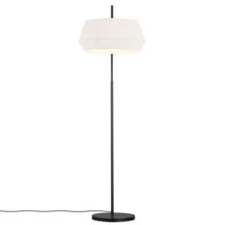 Nordlux Dicte Gulvlampe - Svart/Hvit -Lightup Butikk Dicte gulvlampe SvartHvit Gulvlamper Nordlux 2112414001 3