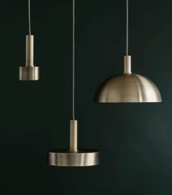 Ferm LIVING Disc Shade - Messing -Lightup Butikk Disc Shade messing Takpendler Ferm Living Feg 5126 3