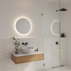 Nordlux Dovina Vegglampe 60 Cm M/speil 20W IP44 4000K - Klar