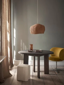 Ferm LIVING Drape Lampshade Natural - 47 Cm -Lightup Butikk Drape Lampshade Natural 47 cm Takpendler Ferm Living Feg 1104268093 3