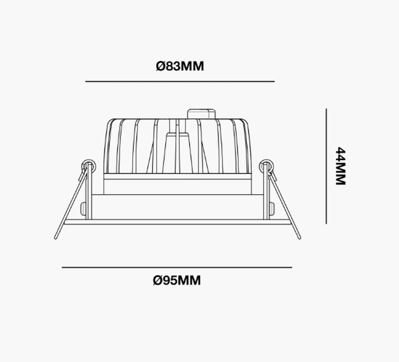 E95 IP44 Downlight 5 E95 IP44 Downlight - Bilde 3