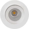 E95 Lavtbyggende Downlight 1800-3000 Kelvin Dim To Warm RA95 5W - Hvit -Lightup Butikk E95 lavtbyggende downlight 1800 3000 Kelvin dim to warm RA95 5W Hvit Downlight lavtbyggende NorDesign 500950506 1