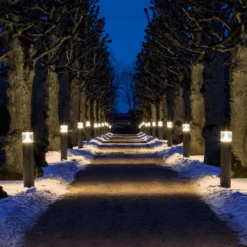 Egersund 1280 22W LED -Lightup Butikk Egersund 1280 22W LED Utebelysning pullert Norlys 3110097 3