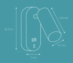 Ego Vegglampe Dimbar M/ USB - Svart -Lightup Butikk Ego vegglampe dimbar m USB Svart Vegglamper Nielsen Light NL 380826 5
