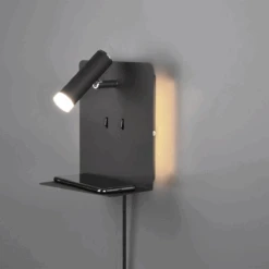 Element Vegglampe - Svart -Lightup Butikk Element vegglampe Svart Vegglamper Trio Lighting Trl 222570232 4