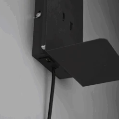 Element Vegglampe - Svart -Lightup Butikk Element vegglampe Svart Vegglamper Trio Lighting Trl 222570232 5