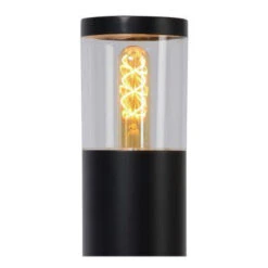 Fedor Pullert Utendørs 79 Cm IP44 E27 - Svart -Lightup Butikk Fedor pullert utendors 79 cm IP44 E27 Svart Utebelysning pullert Lucide lc148998030 5