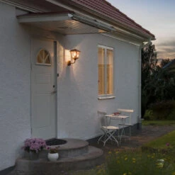 Konstsmide Fenix Vegglampe Opp - Kobber -Lightup Butikk Fenix vegglampe opp kobber Utebelysning vegg klassisk Konstsmide 438 900 3