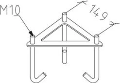 Festejern/betongforankring - 505