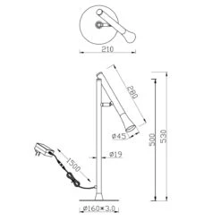 Fiato Bordlampe -Lightup Butikk Fiato bordlampe Bordlamper Trio Lighting Trl 552010165 5