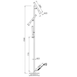 Fiato Gulvlampe -Lightup Butikk Fiato gulvlampe Gulvlamper Trio Lighting Trl 452010317 6