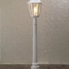 Konstsmide Firenze Stolpe Hvit 120cm -Lightup Butikk Firenze stolpe hvit 120cm Utebelysning stolpe Konstsmide 7215 250 1