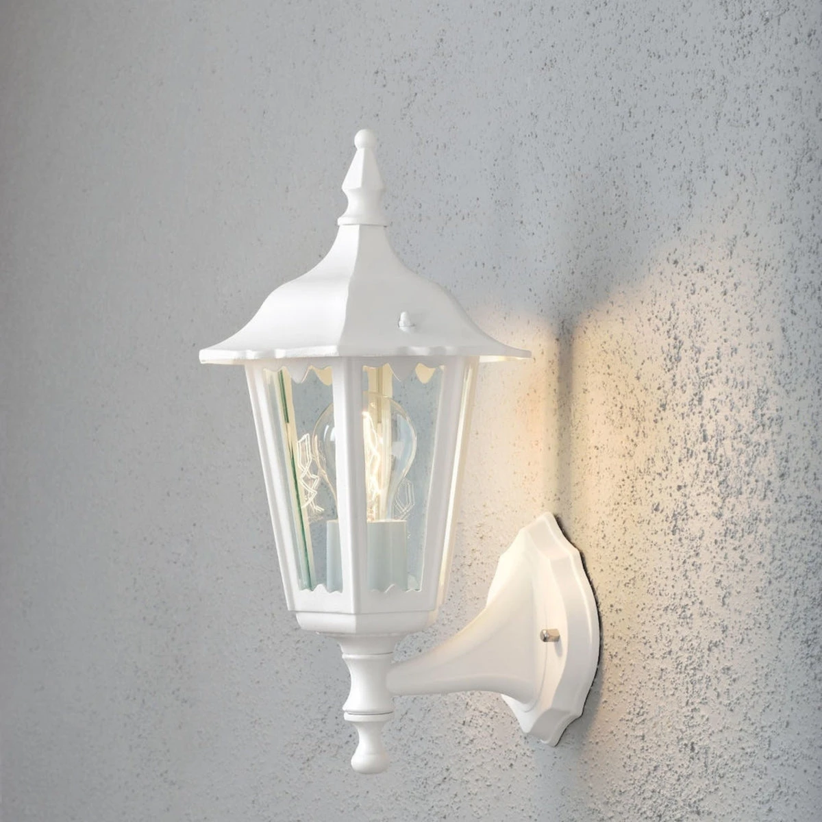 Konstsmide Firenze Vegglampe 36opp - Hvit 4 Konstsmide Firenze Vegglampe 36opp - Hvit - Bilde 2