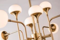 Fleming Lysekrone - Ø93cm -Lightup Butikk Fleming lysekrone O93cm Taklamper Hudson Valley Hud 4716 AGB CE 4