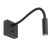Flex Vegglampe 3W 2700K - Svart