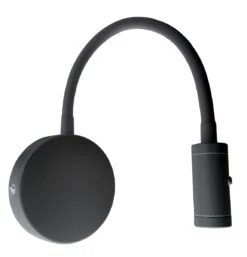 Flexi Vegglampe 3W Dimbar - Svart
