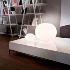 Flos Glo-Ball Basic 1 Bordlampe - 33cm - Med Dimmer -Lightup Butikk Flos Glo Ball Basic 1 bordlampe 33cm med dimmer Bordlamper Flos Fls F3021000 6