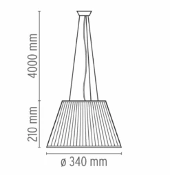 Flos Romeo Moon S1 Taklampe 11 Flos Romeo Moon S1 Taklampe -Lightup Butikk Flos Romeo Moon S1 taklampe Takpendler Flos Fls F6105000 5