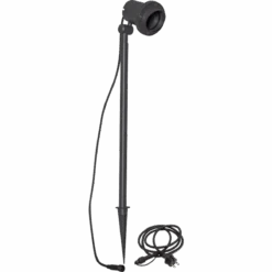 Star Trading Focus Uplight På Spyd 67 Cm Utendørs GU10 IP44 - Svart