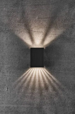 Nordlux Fold 10 Vegglampe Utendørs Opp/ned - Svart 19 Nordlux Fold 10 Vegglampe Utendørs Opp/ned - Svart -Lightup Butikk Fold 10 vegglampe utendors oppned Svart Utebelysning vegg opp og ned Nordlux 2019041003 9