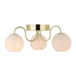 Nordlux Franca Taklampe - Messing/Opal -Lightup Butikk Franca taklampe MessingOpal Taklamper Nordlux 2312506035 4