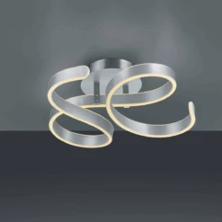 Francis Taklampe - Børstet Aluminium