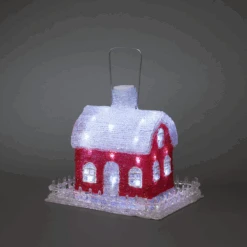 Konstsmide Fuglehus Med LED Lys -Lightup Butikk Fuglehus med LED lys Utebelysning Hagebelysning Konstsmide 6283 203 6