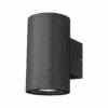 Gemma Vegglampe Utendørs Opp/ned GU10 IP54 - Mørk Grå