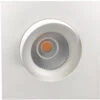 Georgia 360 Lavtbyggende Downlight Firkantet 7W 2700K RA97 Dimbar IP44 - Hvit