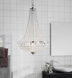 Markslöjd Gransø Lyskrone 40cm IP44 - Krom - Krom -Lightup Butikk Granso lyskrone 40cm IP44 Krom Krom Taklamper Markslojd Mrk 107551 3