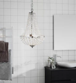 Markslöjd Gransø Lyskrone IP44 - Krom - Krom -Lightup Butikk Granso lyskrone IP44 Krom Krom Takpendler Markslojd Mrk 107550 4