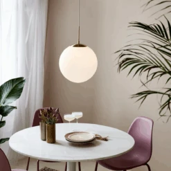 Nordlux Grant Takpendel 35 - Messing/opal Hvit