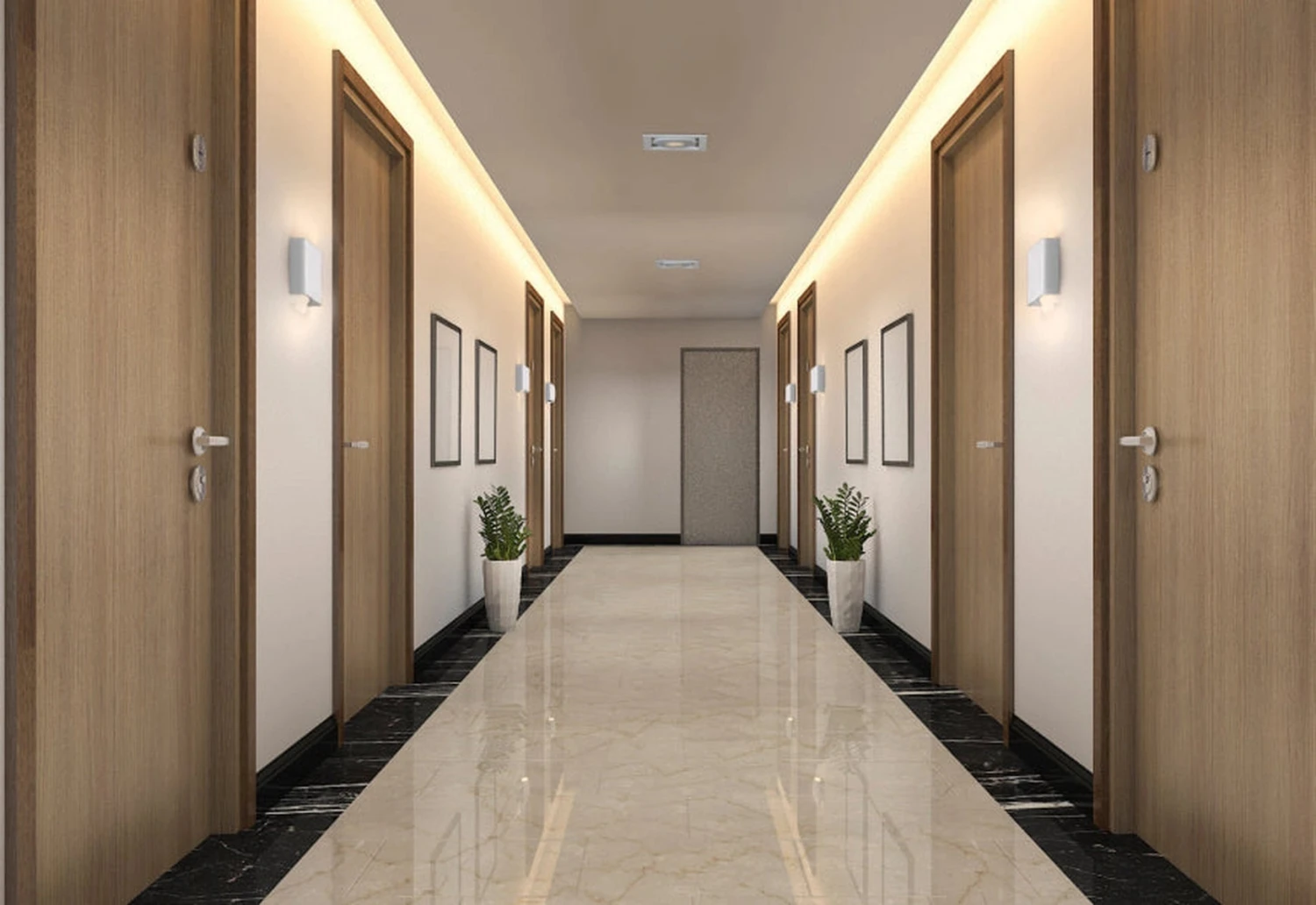 Haga Vegglampe Opp/ned Lys - Hvit 4 Haga Vegglampe Opp/ned Lys - Hvit - Bilde 2