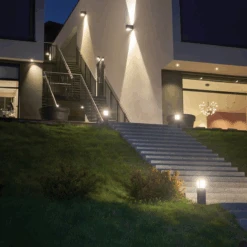 Halmstad Pullert LED 212 10 Halmstad Pullert LED 212 -Lightup Butikk Halmstad pullert LED 212 Utebelysning pullert Norlys 3101973 3