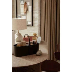 Ferm LIVING Hebe Bordlampe Small Hvit /Natur -Lightup Butikk Hebe bordlampe Small Hvit Natur Bordlamper Ferm Living Feg 100325202100353206 3